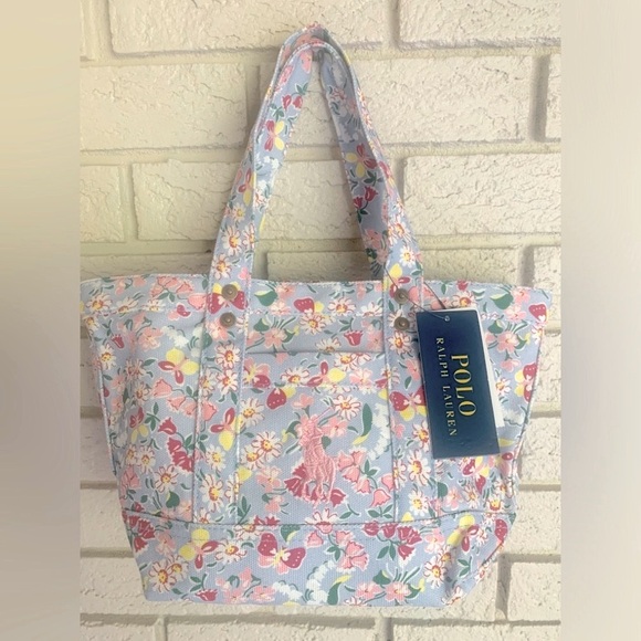 Polo Ralph Lauren Handbags - Polo Ralph Lauren Floral Small Tote NWT